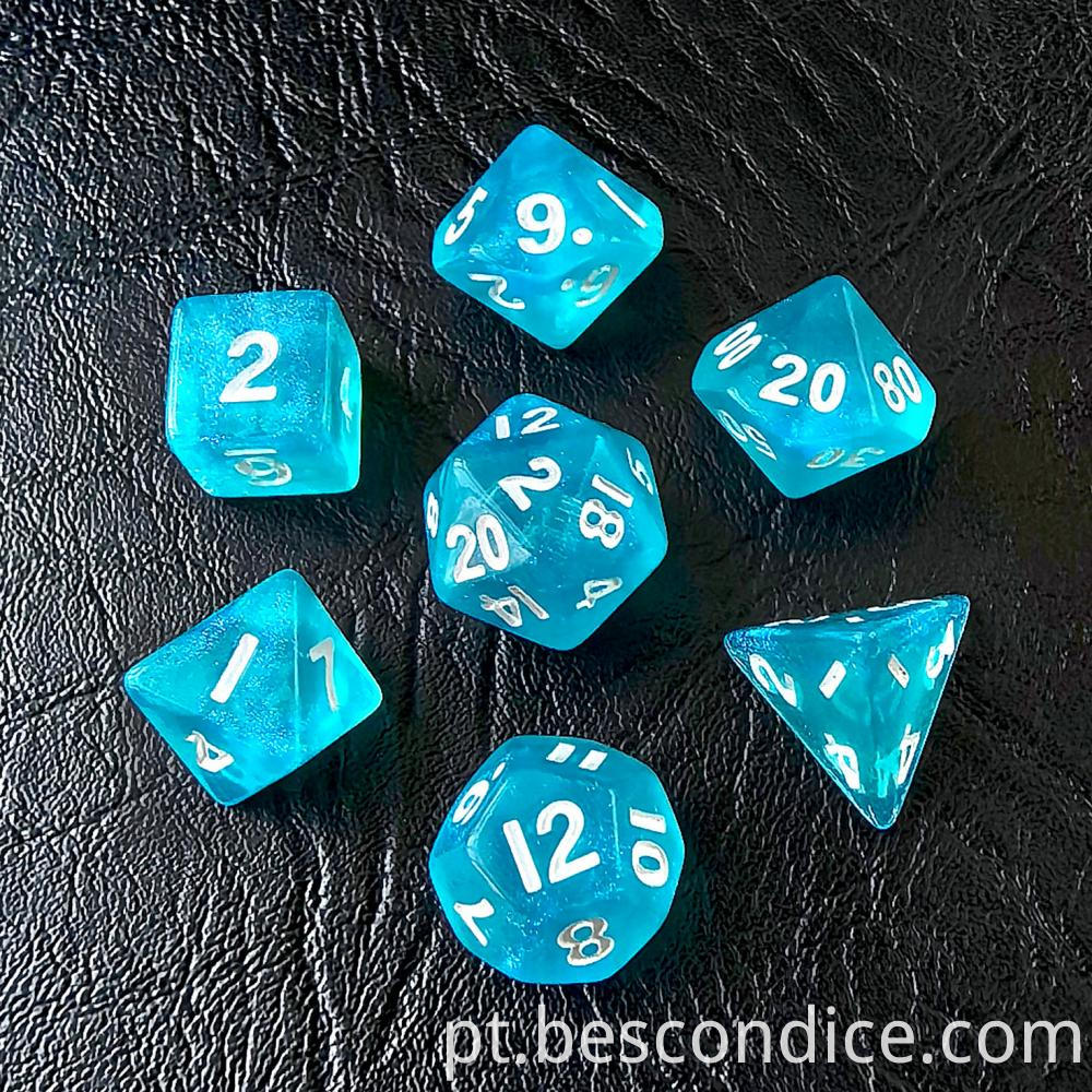 Moonstone Mini Gathering Dice Set For Mtg Rpg D D 4